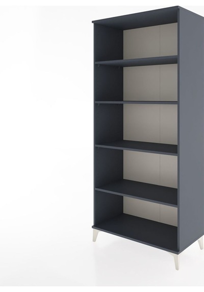 Hyperion Dolap 5 Raflı 88x44x195 Antrasit-antrasit Antrasit