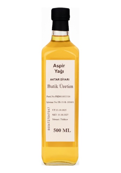 Aktar Diyarı Aspir Yağı 500 ML