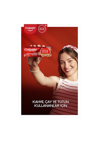 Colgate Optic White Kahve Çay Ve Tütün Kullanıcıları Için Diş Macunu 4x 50 ml