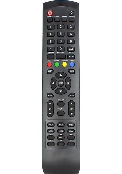 Lcd Led Kumanda Nordmende Sunny Saba Sanyo Yazısız