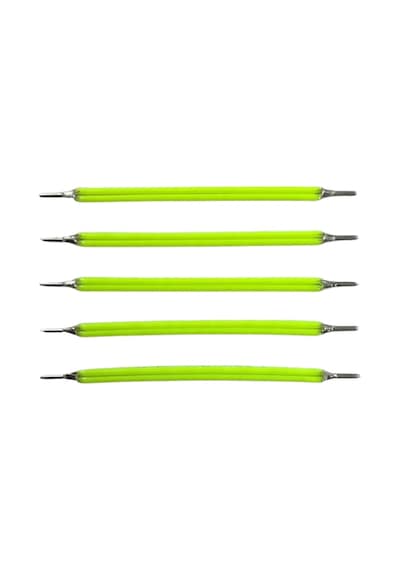 3v 60mm Led Yeşil Esnek Filament Retro Tungsten Led 5 Adet