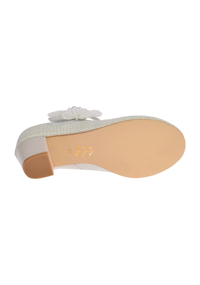 Kiko Kids 751 Çupra Günlük Kız Çocuk 4 Cm Topuklu Babet Ayakkabı Çok Renkli