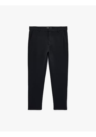 Koton Slim Fit Normal Bel Cepli Kumaş Pantolon Lacivert 6sam40003hk Lacivert