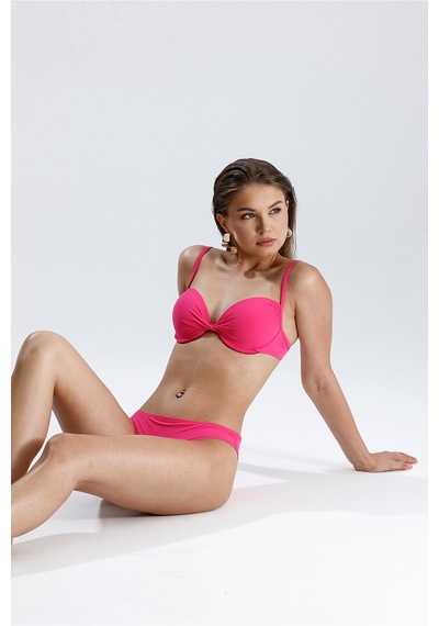 Magic Form Dekolteli Süngerli Bikini Üstü Fuşya - 724119112 Fuşya