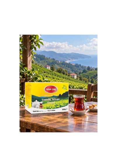 Neşe Çay Siyah Demlik Poşet Çay 50 x 10 G