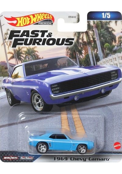 Hot Wheels Premium Fast & Furious 1969 Chevy Camaro