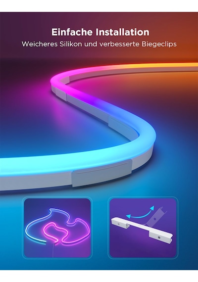 Govee Neon Halat Işık 2, Rgbıc Neon Led Şerit 3m, Şekil Haritalamalı, Dıy Tasarımı, Smartthings İle Uyumlu, Matter, Alexa Ve Google Assistant, Yatak Odası Oyun Duvar Dekorasyonu İçin, Beyaz Siyah Govee Neon Halat Işık 2, Rgbıc Neon Led Şerit 3m, Şekil Haritalamalı, Dıy Tasarımı, Smartthings İle Uyumlu, Matter, Alexa Ve Google Assistant, Yatak Odası Oyun Duvar Dekorasyonu İçin, Beyaz Siyah