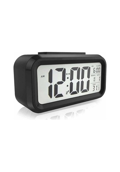 Hubrendy Kargo Dijital Masa Saati Takvim Çalar Saat Alarmlı Işıklı Led Ekran Pilli 521774