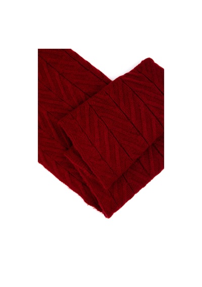 U.s. Polo Assn. Kadın Kaşkol 50312145-vr104 Koyu Frambuaz/dark Raspberry
