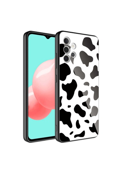 Ardemix Galaxy Uyumlu A32 4g Kılıf Kamera Korumalı Desenli Sert Silikon Epoksi Kapak - No3 NO3