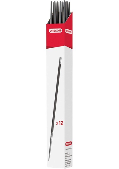 Oregon Yuvarlak Eğe 5/32 4,0 Mm Testere Zincirleri İçin 12'li Paket