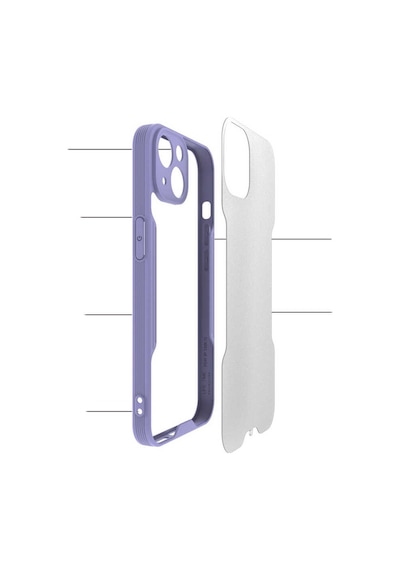 Apple Uyumlu iPhone 14 Zore Parfe Kapak