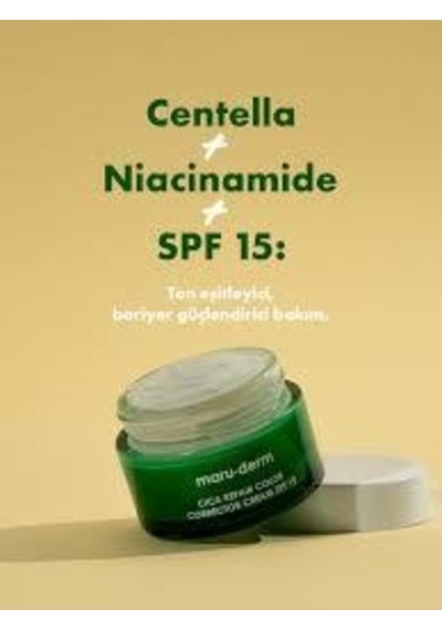 Maruderm Cica Cilt Tonu Eşitleyici Krem Spf15 30 Ml