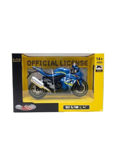 1/12 Gsx-r1000 Model Motosiklet Çok Renkli