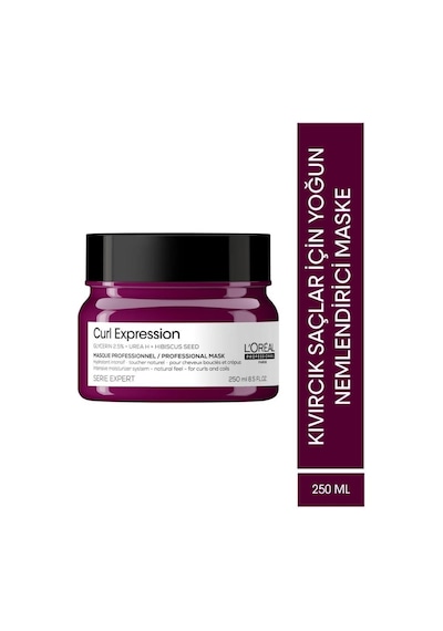 L'Oréal Professionnel Serie Expert Curl Expression Yoğun Nemlendirici Saç Maskesi 250 ML