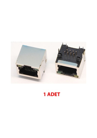 8P8C Metal RJ45 Soket Led Göstergeli Ethernet Bağlantı Soketi