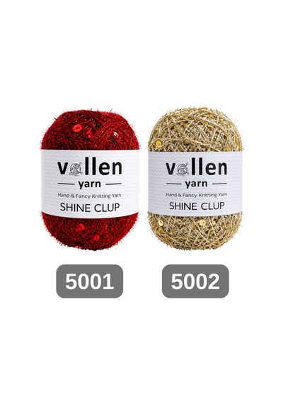 Shine Clup Simli Pullu El Örgü İpi 50 Gr 150 M Polyester Tığ Ve Şiş İpi Çanta Aksesuar İpi