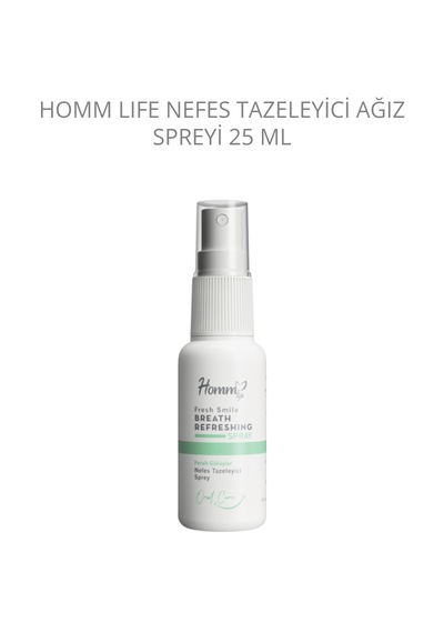 Homm Life Nefes Tazeleyici Ağız Spreyi