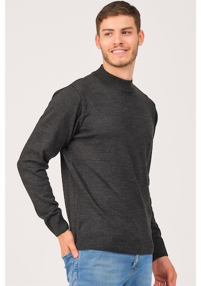 V0004 Dewberry Erkek Turtleneck Kazak-antrasit V0004 Dewberry Erkek Turtleneck Kazak-antrasit
