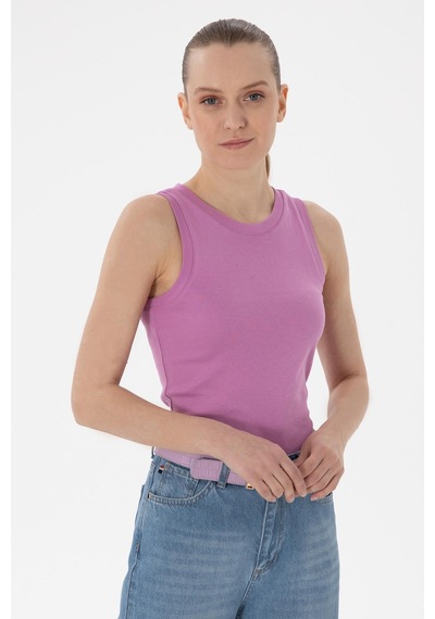 U.S. Polo Assn. Us. Polo Assn. Kadın Tişört Pembe