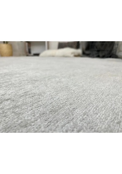Gümüş Modern Düz Yıkanabilir Antibakteriyel Halı - Yo11500d