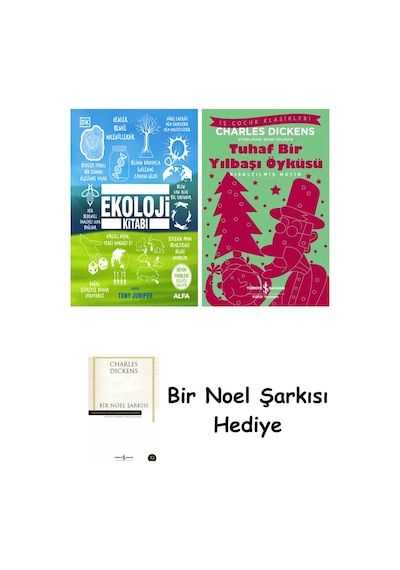 Ekoloji Kitabı Ciltli + Tuhaf Bir Yılbaşı Öyküsü + Bir Noel Şarkısı