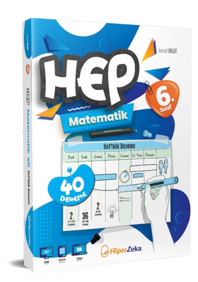 6. Sınıf Haftalık Hep Matematik 40 Deneme İsmail Begit 6. Sınıf Haftalık Hep Matematik 40 Deneme İsmail Begit