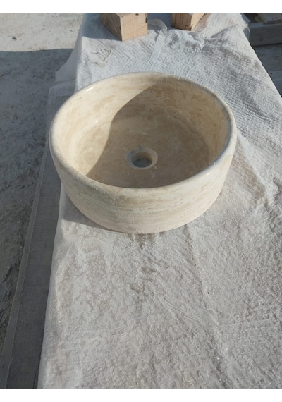 Tiravertan Mermer Lavabo