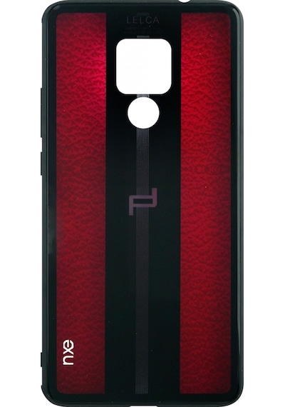 Nxe Design Huawei Mate 20 Uyumlu Arka Koruma Arka Koruma Kılıf - Kırmızı Kirmizi