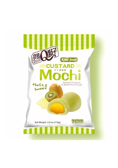 Royal Family Custard Mochi Kiwi Fruit 110g