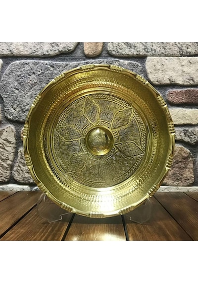 Pirinç Hamam Tası 20 Cm Pirinç