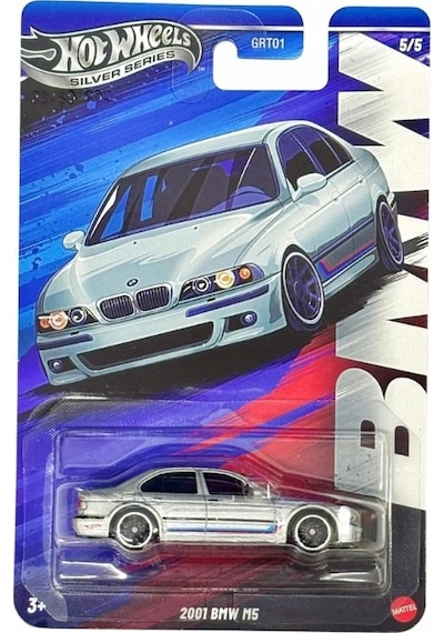 Hot Wheels Silver Series Bmw 5'li Set Grt01 Çok Renkli