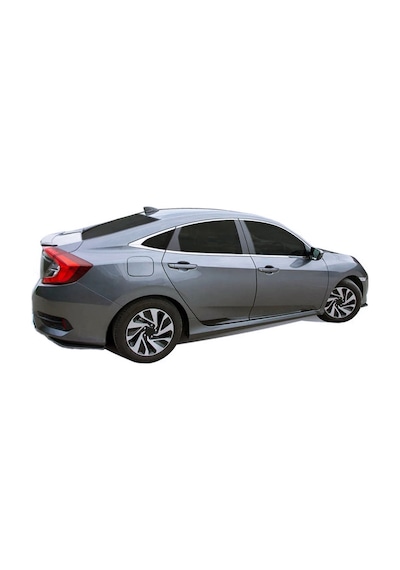 Honda Civic Krom Cam Çıtası 8 Parça P.çelik 2016 Sonrası
