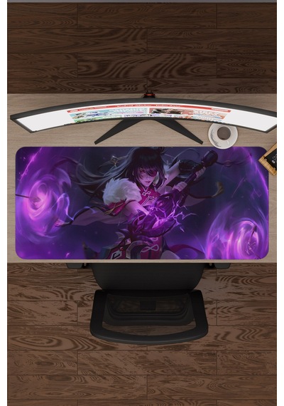 Beidou Genshin Impact Anime Gacha V3 - 90x40 Xxl Gaming Mouse Pad Fare Altlığı