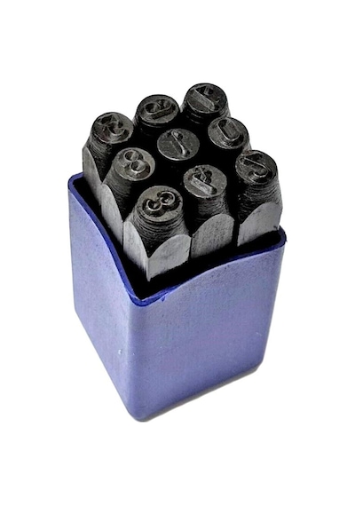 Çelik Rakam Takımı 6 Mm 60426