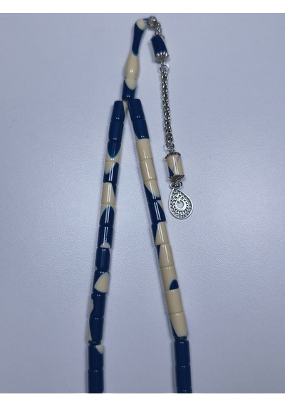 Beyzbol Topu Mavi Tesbih 7 X 11 Mm