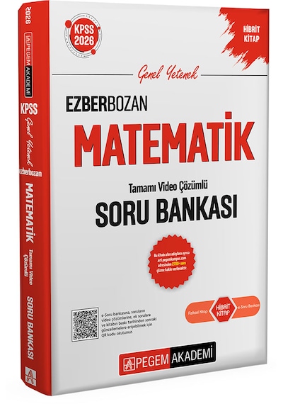 2026 Kpss Ezberbozan Matematik Tamamı Video Çözümlü Soru Bankası