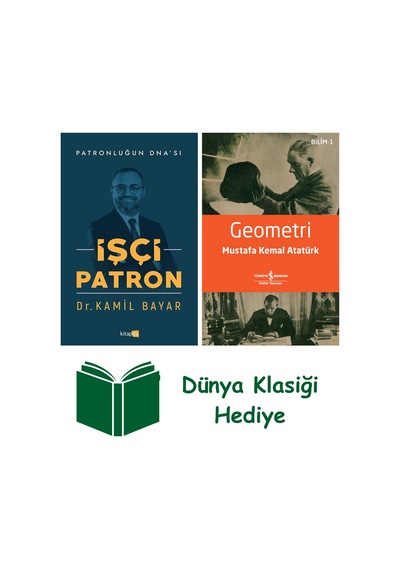 İşçi Patron - Patronluğun Dna'sı + Geometri + Dünya Klasiği Hediye