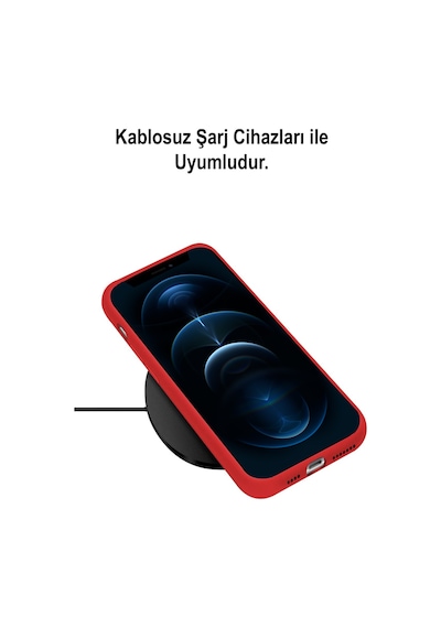 Apple Uyumlu iPhone 6 Kılıf İçi Kadife Lansman Silikon Kapak