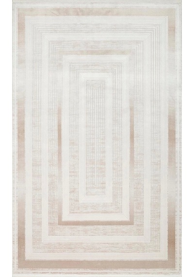 Hoom Rugs Bomonti Mhl 13 Cream Beige Viskon & Akrilik Modern Salon Halısı Krem Bej