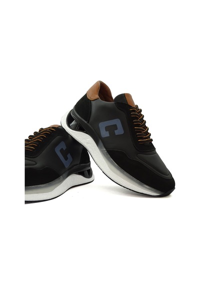 Letao Erkek İç Dış Hakiki Deri Ekstra Yumuşak Köpük Taban Sneaker 001