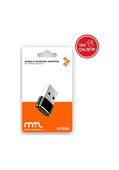 Usb To Type-c Otg Çevirici Adaptör - Hızlı Şarj Ve Data Aktarımı