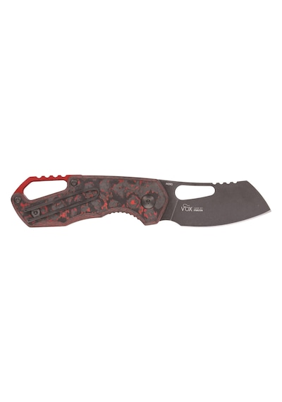 Mkm Isonzo M390 Cleaver Lava Flow Dark Kamp Çakı Çok Renkli