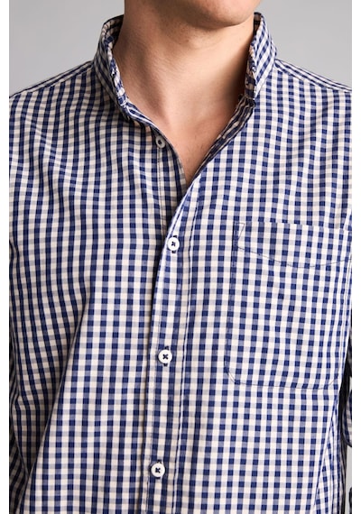Defacto Regular Fit Klasik Yaka Kareli Poplin Uzun Kollu Gömlek H4805ax26auın59 İndigo-ın59 Defacto Regular Fit Klasik Yaka Kareli Poplin Uzun Kollu Gömlek H4805ax26auın59 İndigo-ın59
