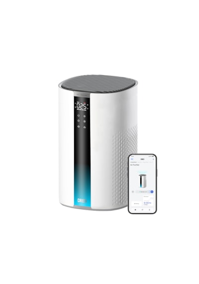 Air Purifier 337s Akıllı Hava Temizleyici, 3 Aşamalı Hepa Filtre, Pm2.5 Sensör, Led Ekran Beyaz