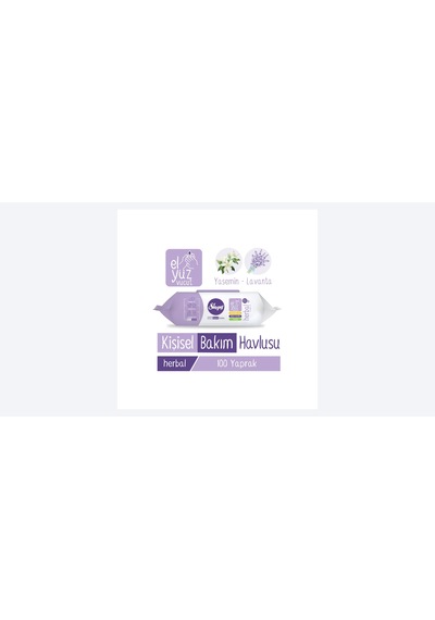 Sleepy Natural Herbal Kişisel Bakım Havlusu 100'lü 5 Paket 500 Yaprak