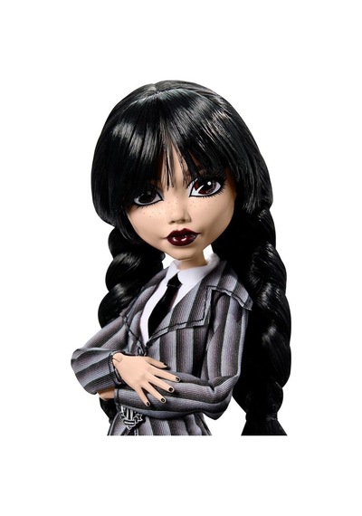 Hxj04 Monster High Wednesday Okul Üniformalı Bebek 10pcs Mixed
