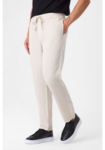Back And Bond Beli Lastikli Rahat Kalıp Krem Jogger Pantolon Çok Renkli