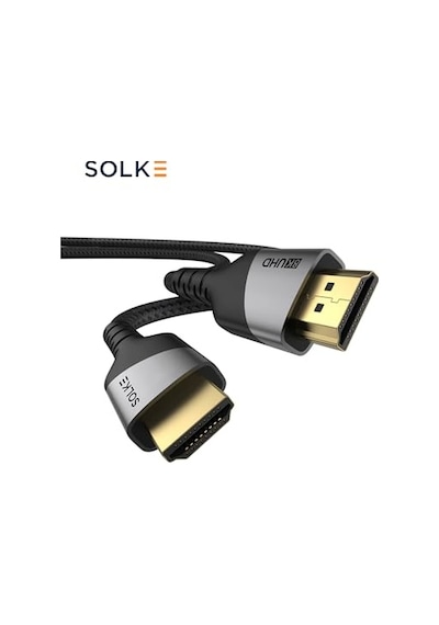 Hdmı 2.1 Kablo Uhd 8k 60hz 4k 120hz 48gbps Hdr Earc Hdcp Tv Monitör Ps5 Xbox Görüntü Kablosu Örgülü Alüminyum 2 Diğer