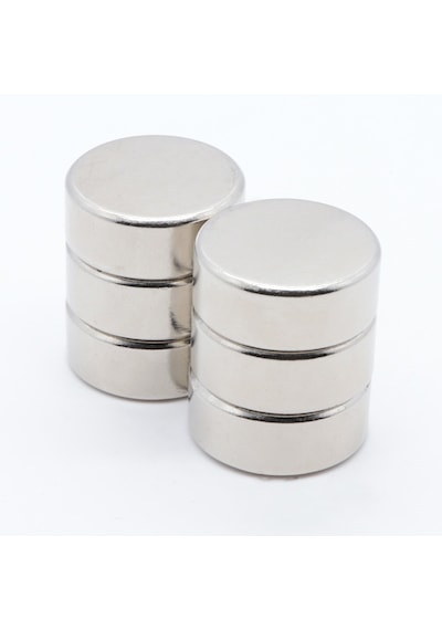 25X10 Mm Yuvarlak Güçlü Neodyum Mıknatıs Çap 25Mm Kalınlık 10Mm 3 Adet 25X10 Mm
